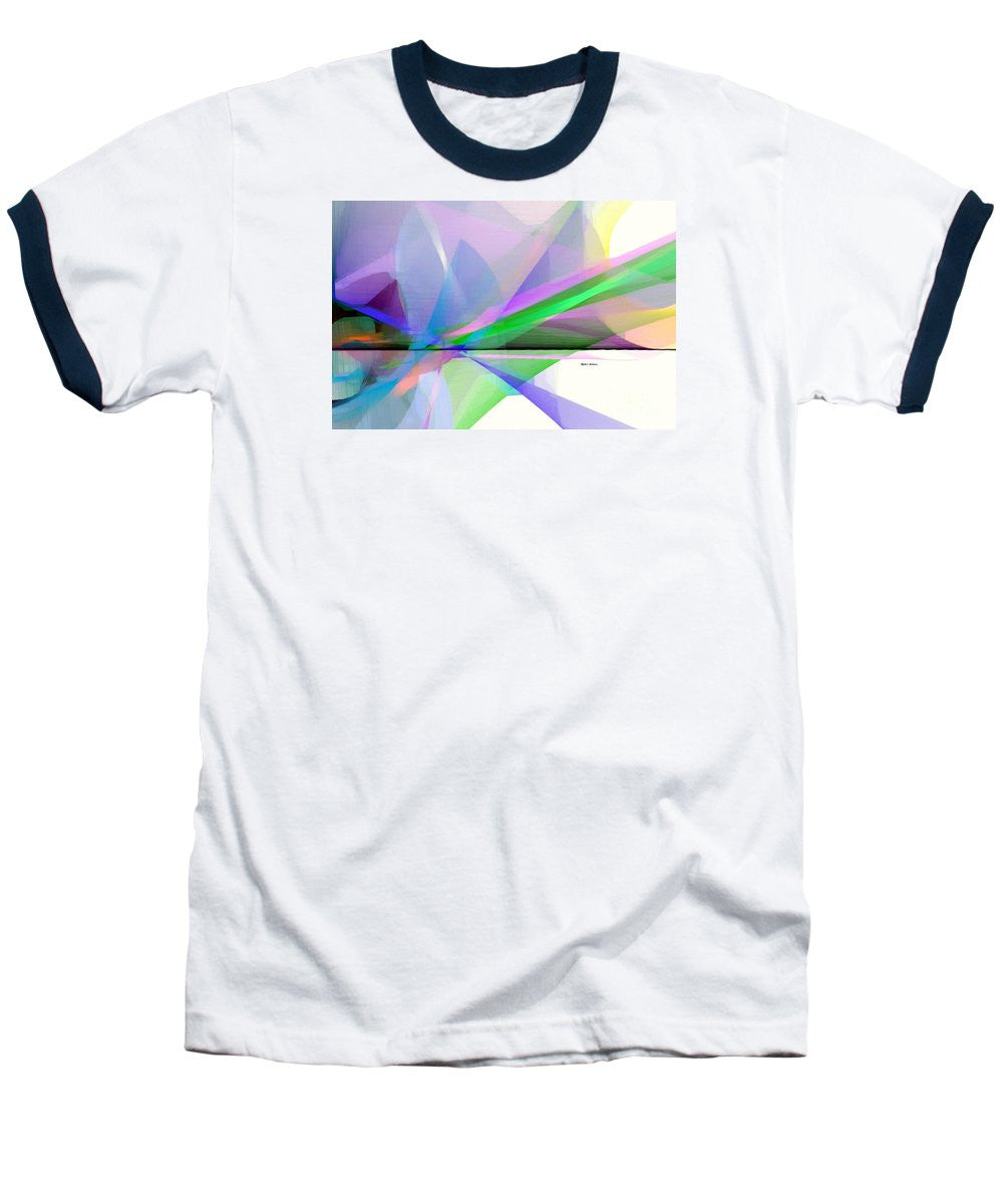 T-shirt de baseball - Abstrait 9497