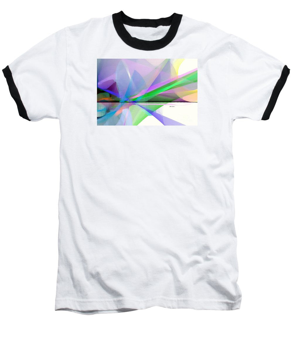 T-shirt de baseball - Abstrait 9497