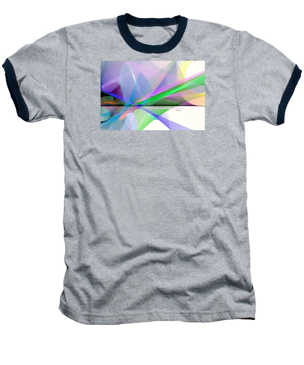 T-shirt de baseball - Abstrait 9497