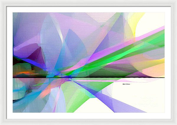 Framed Print - Abstract 9497