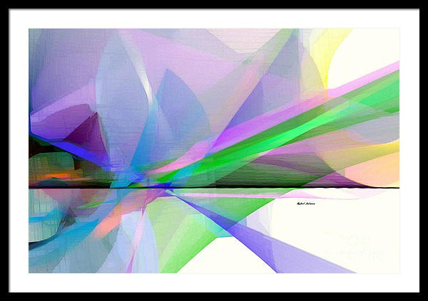 Framed Print - Abstract 9497