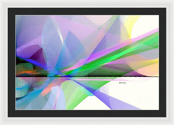 Framed Print - Abstract 9497