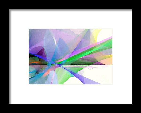 Framed Print - Abstract 9497