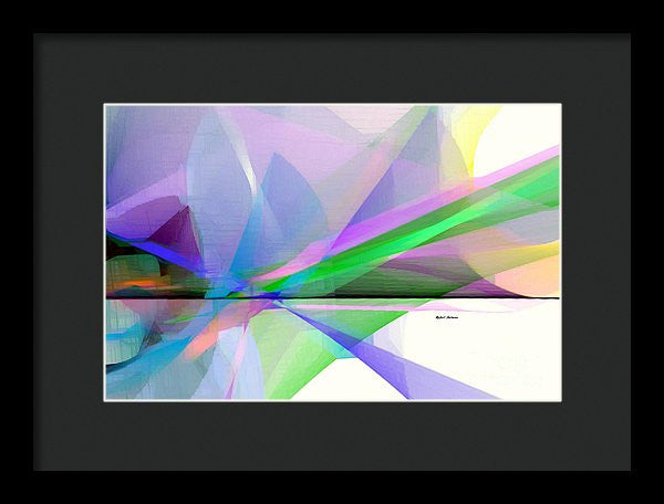 Framed Print - Abstract 9497