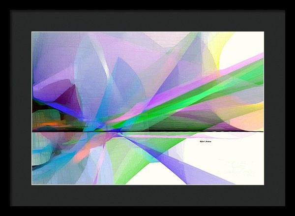 Framed Print - Abstract 9497