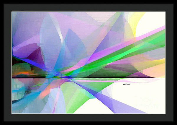 Framed Print - Abstract 9497