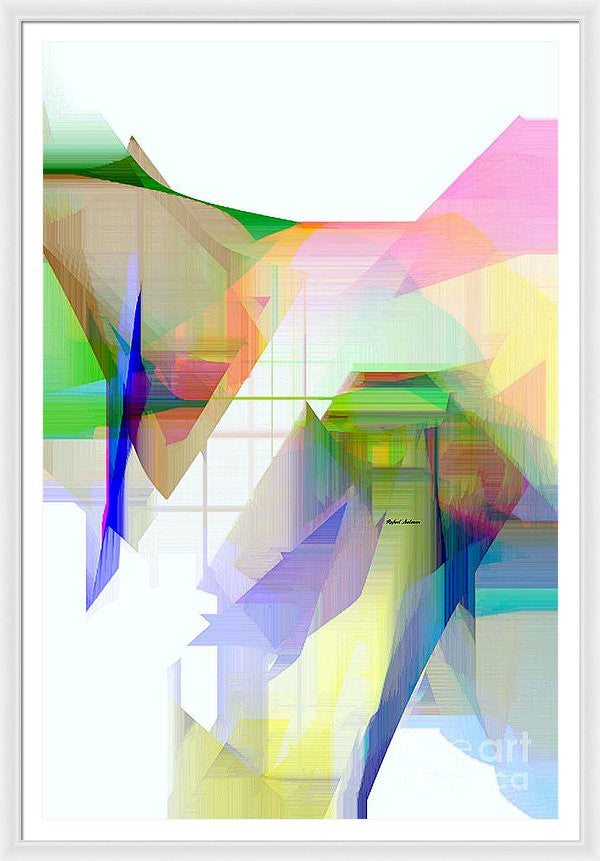 Framed Print - Abstract 9500