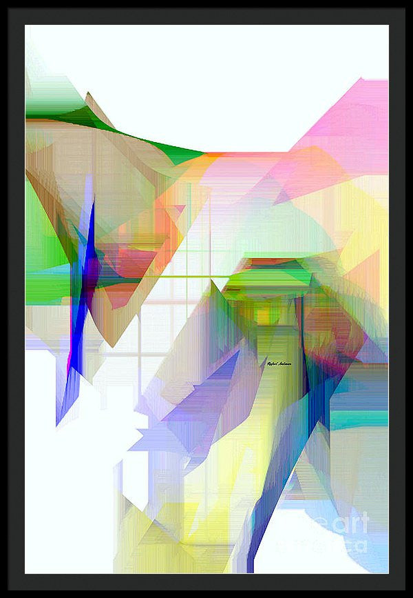 Framed Print - Abstract 9500