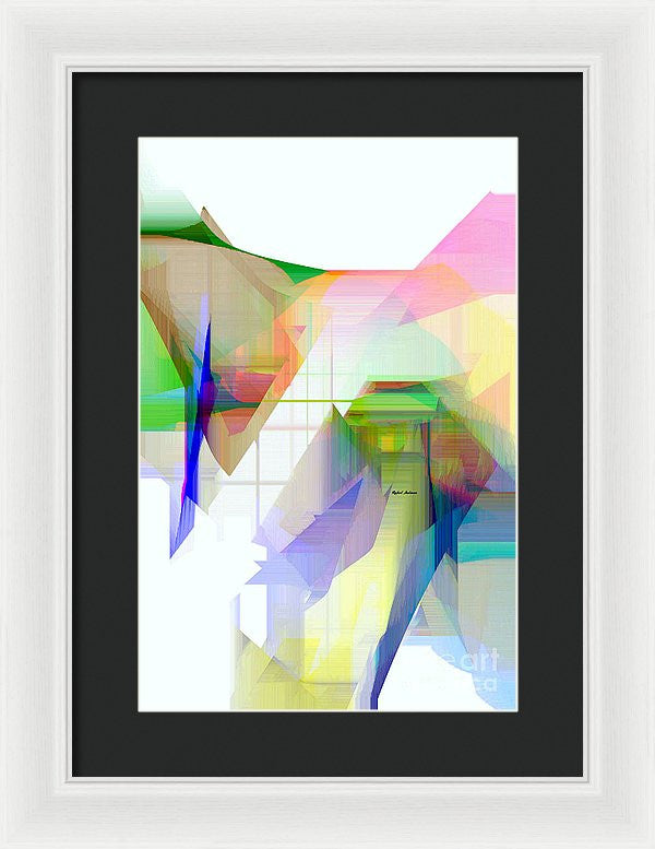 Framed Print - Abstract 9500