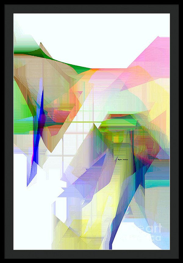 Framed Print - Abstract 9500