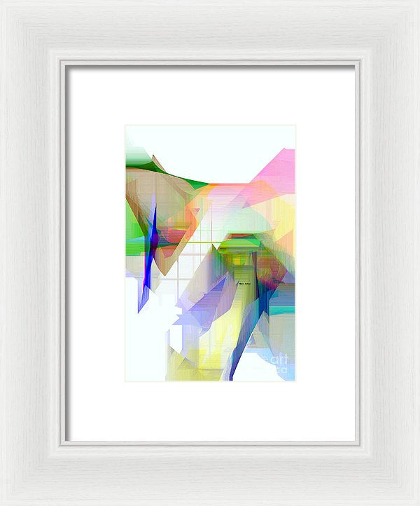 Framed Print - Abstract 9500