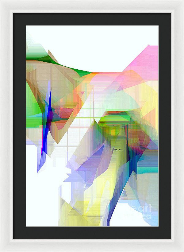 Framed Print - Abstract 9500