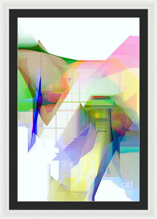 Framed Print - Abstract 9500