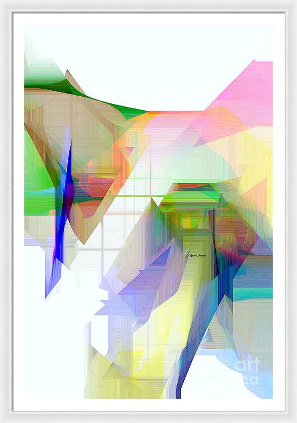 Framed Print - Abstract 9500