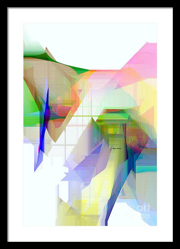 Framed Print - Abstract 9500