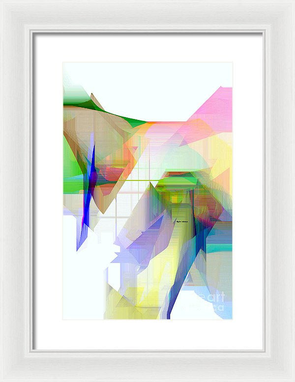 Framed Print - Abstract 9500