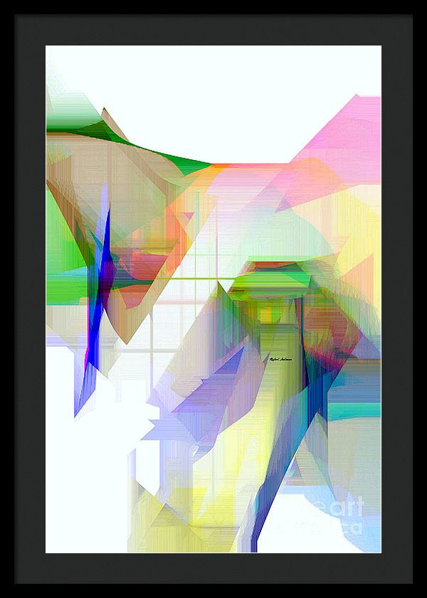 Framed Print - Abstract 9500