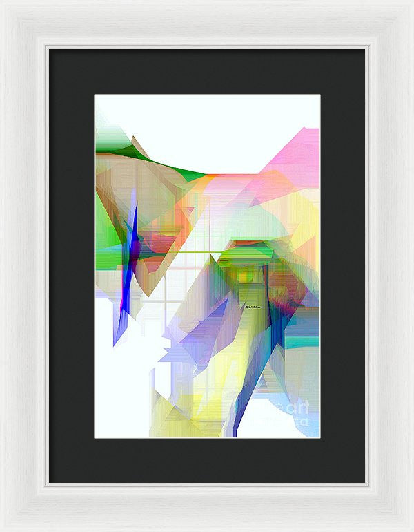 Framed Print - Abstract 9500