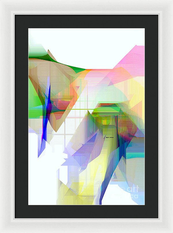 Framed Print - Abstract 9500