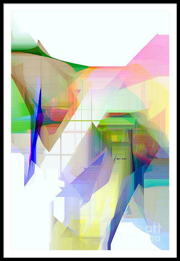 Framed Print - Abstract 9500