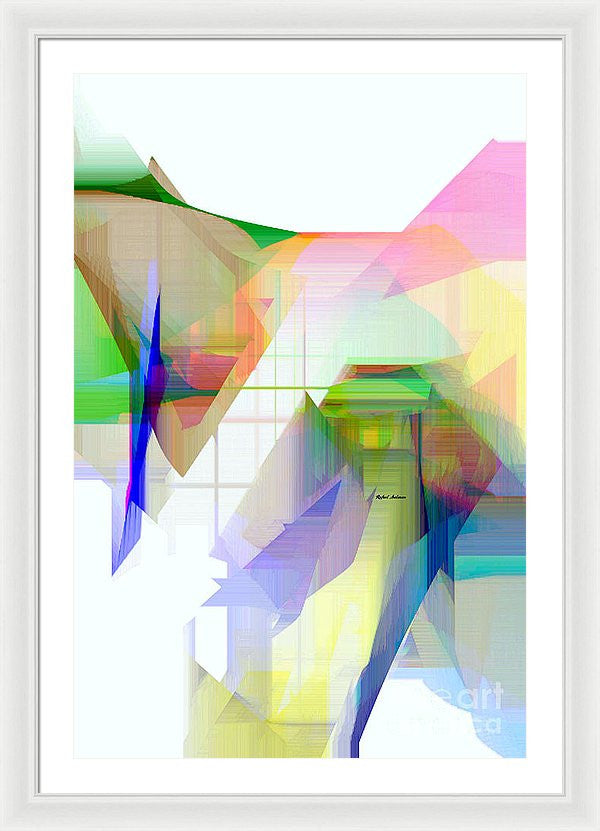 Framed Print - Abstract 9500