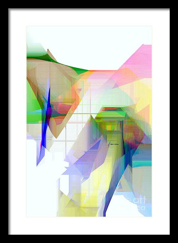 Framed Print - Abstract 9500