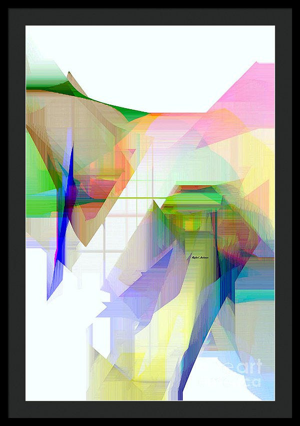 Framed Print - Abstract 9500