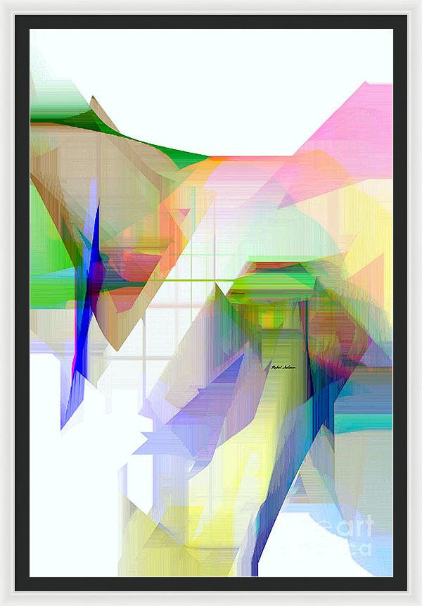 Framed Print - Abstract 9500