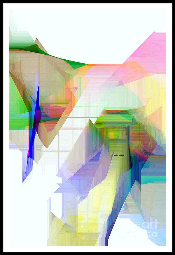 Framed Print - Abstract 9500