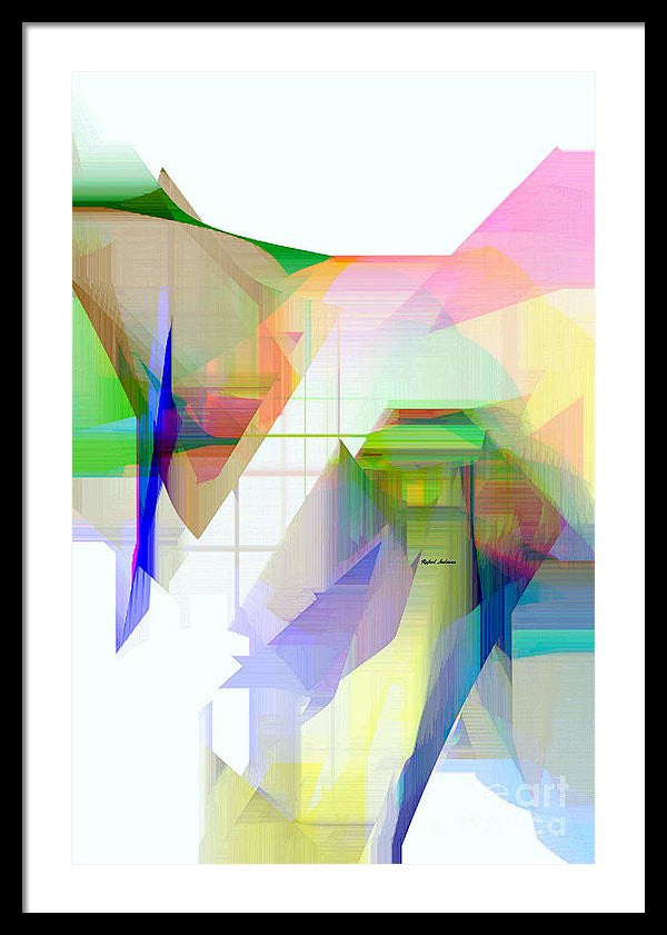 Framed Print - Abstract 9500