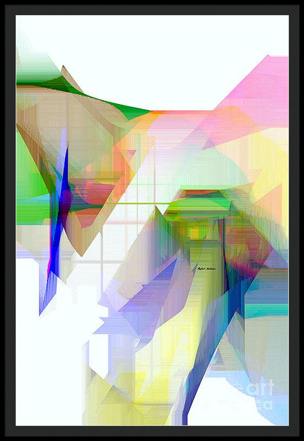 Framed Print - Abstract 9500