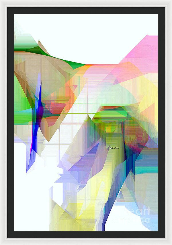 Framed Print - Abstract 9500