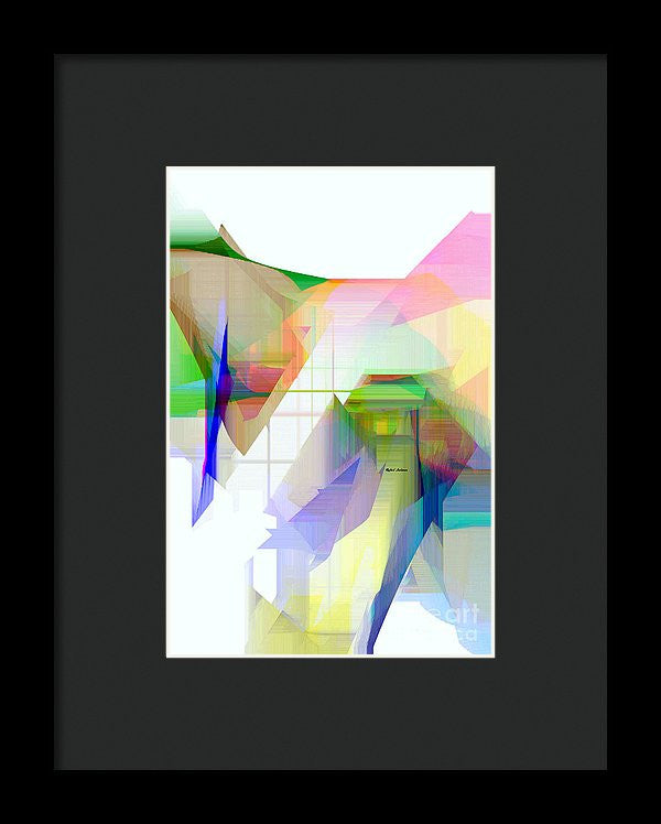 Framed Print - Abstract 9500