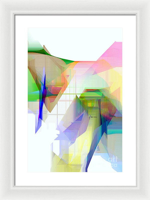 Framed Print - Abstract 9500