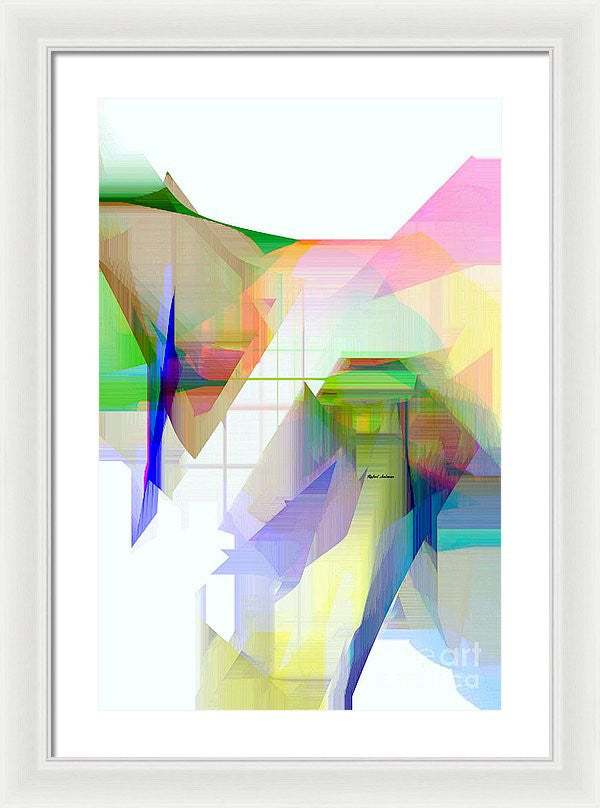 Framed Print - Abstract 9500