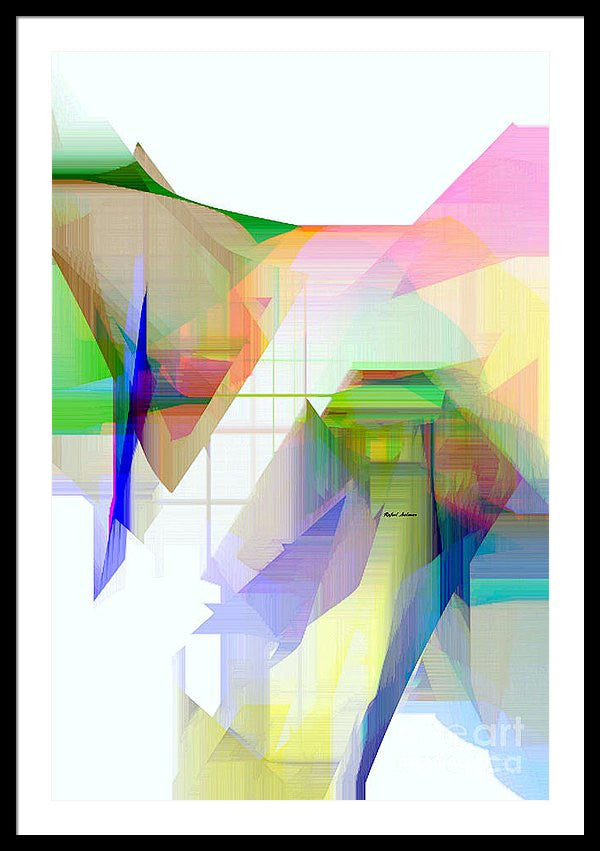 Framed Print - Abstract 9500