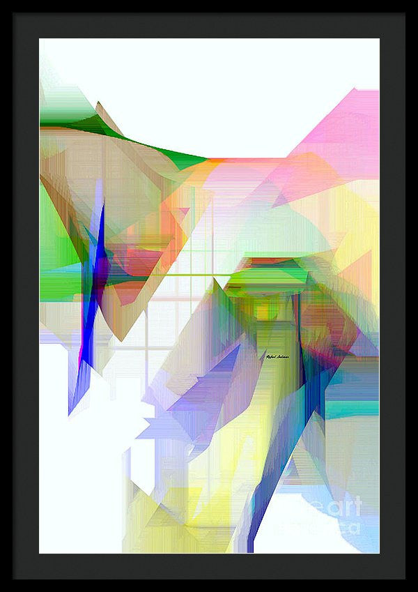 Framed Print - Abstract 9500