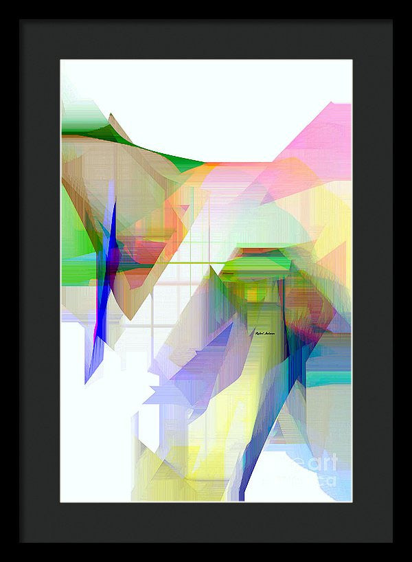 Framed Print - Abstract 9500