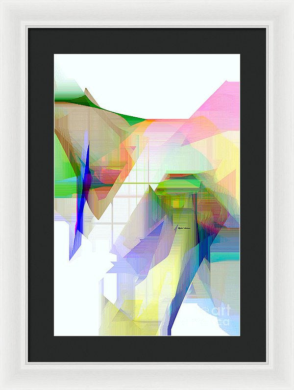 Framed Print - Abstract 9500