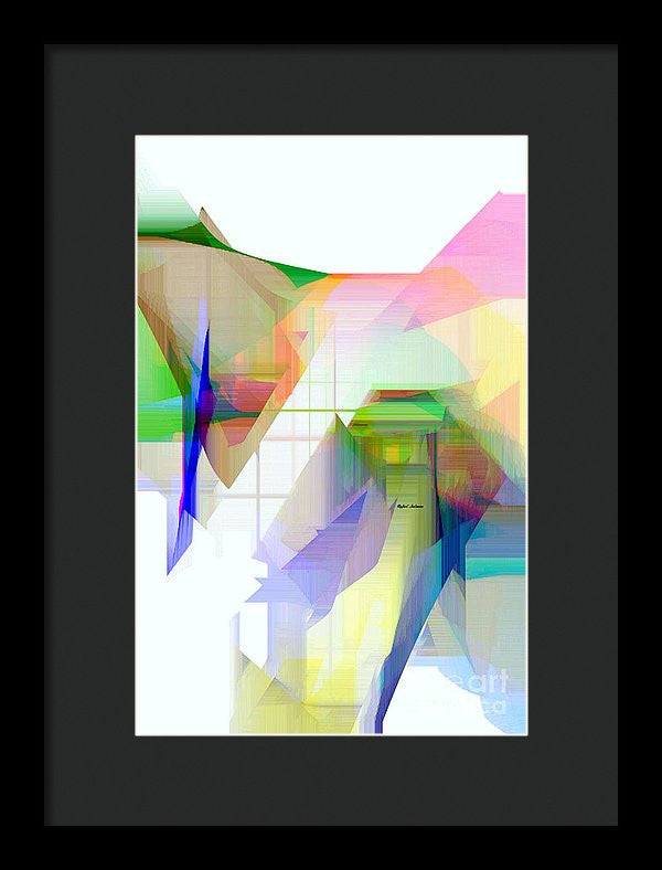 Framed Print - Abstract 9500