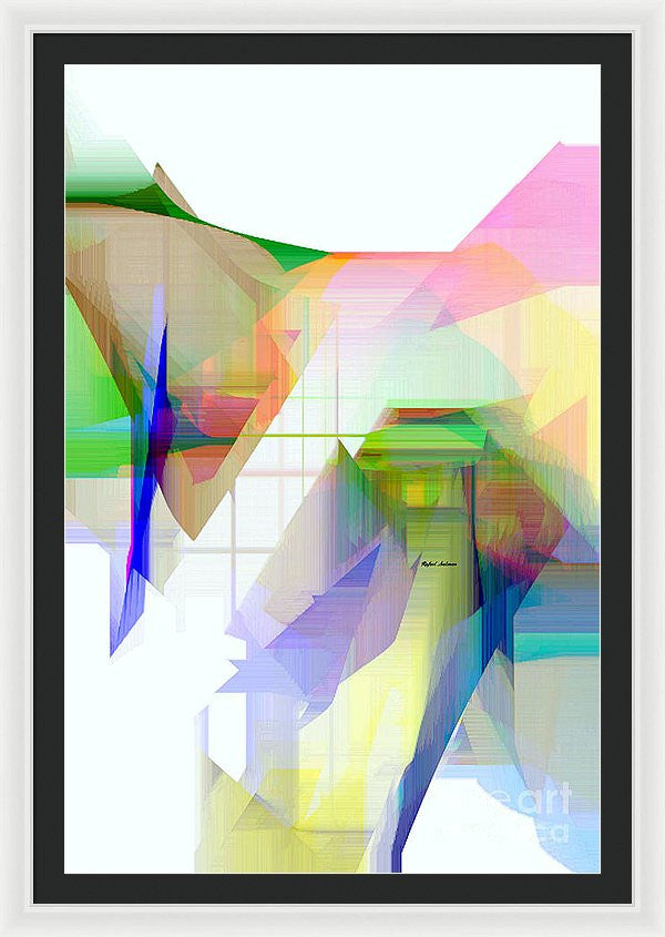 Framed Print - Abstract 9500