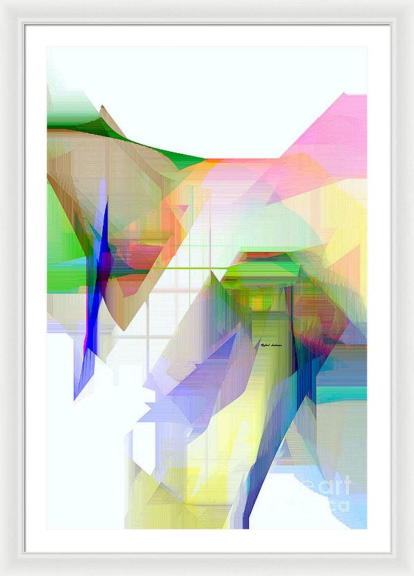 Framed Print - Abstract 9500