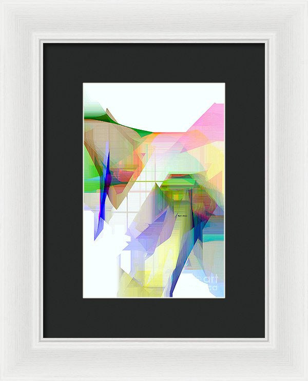 Framed Print - Abstract 9500