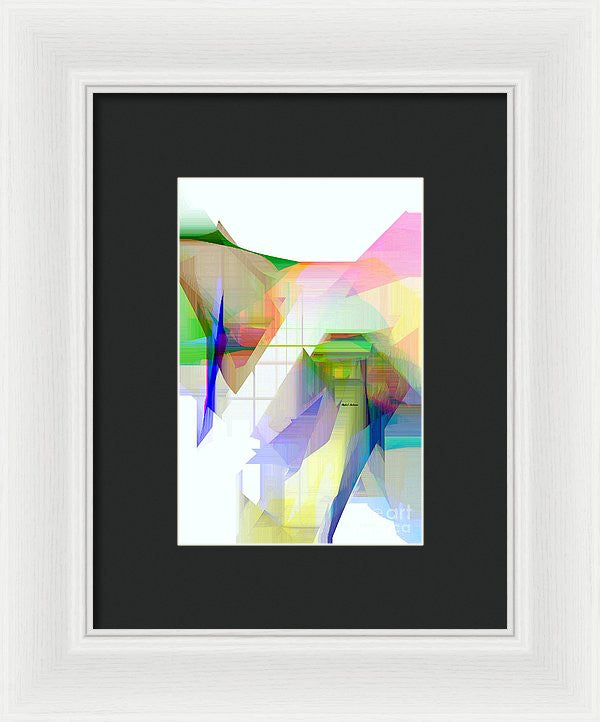 Framed Print - Abstract 9500