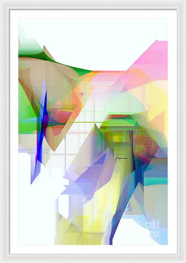 Framed Print - Abstract 9500