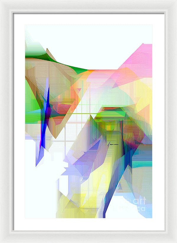 Framed Print - Abstract 9500