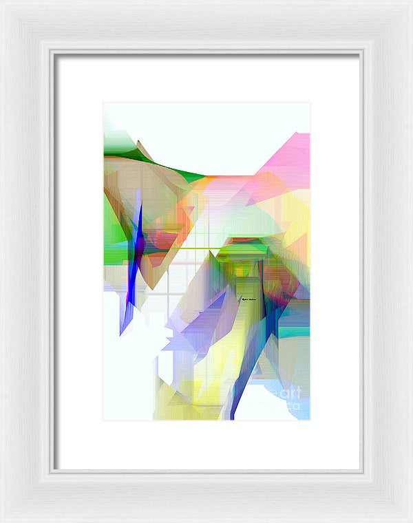 Framed Print - Abstract 9500