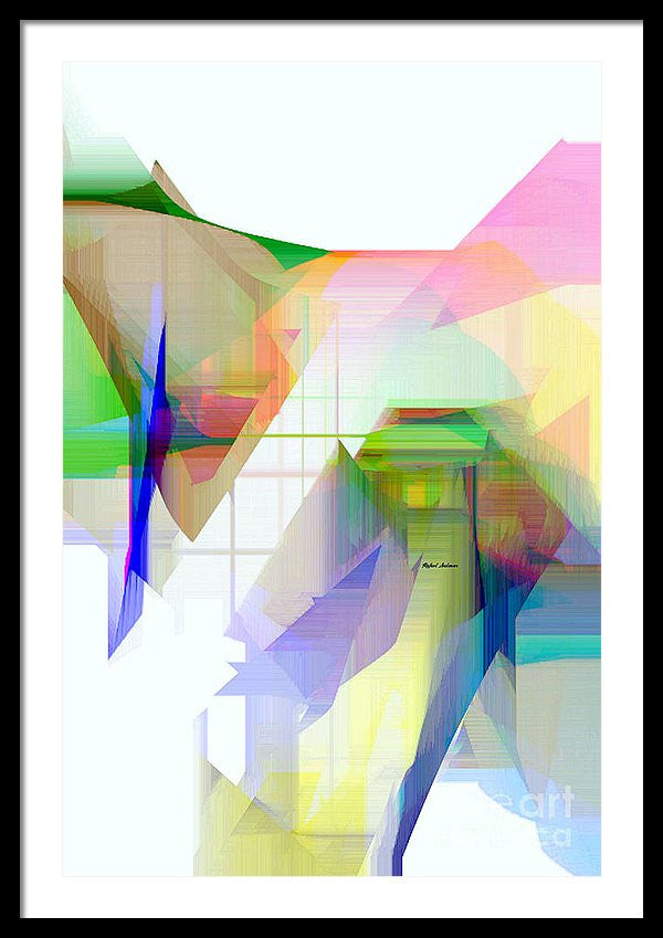 Framed Print - Abstract 9500