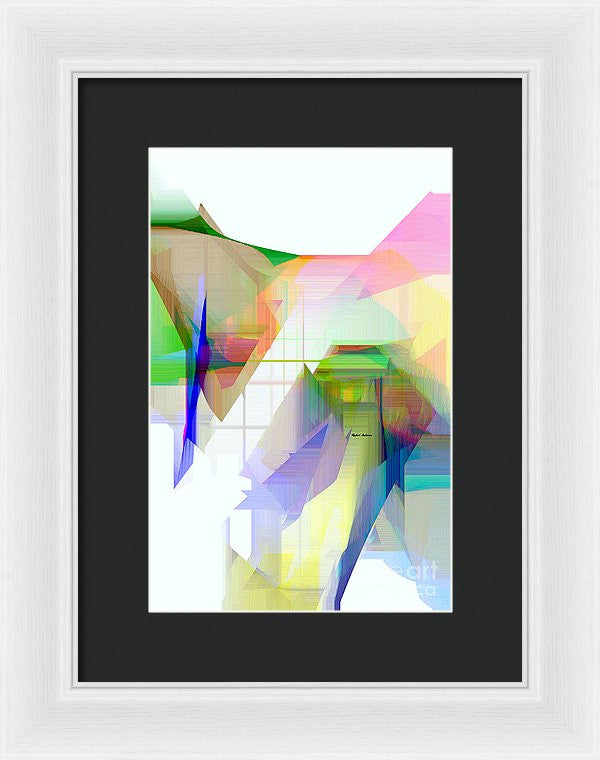 Framed Print - Abstract 9500