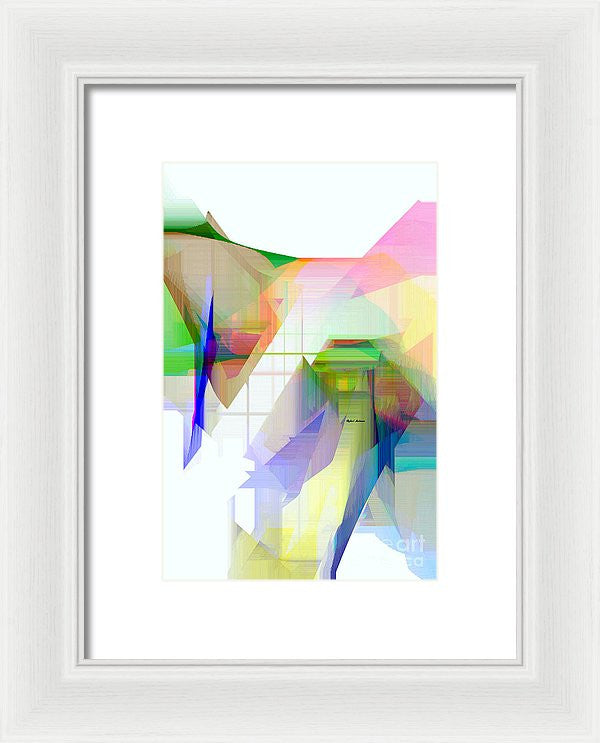 Framed Print - Abstract 9500